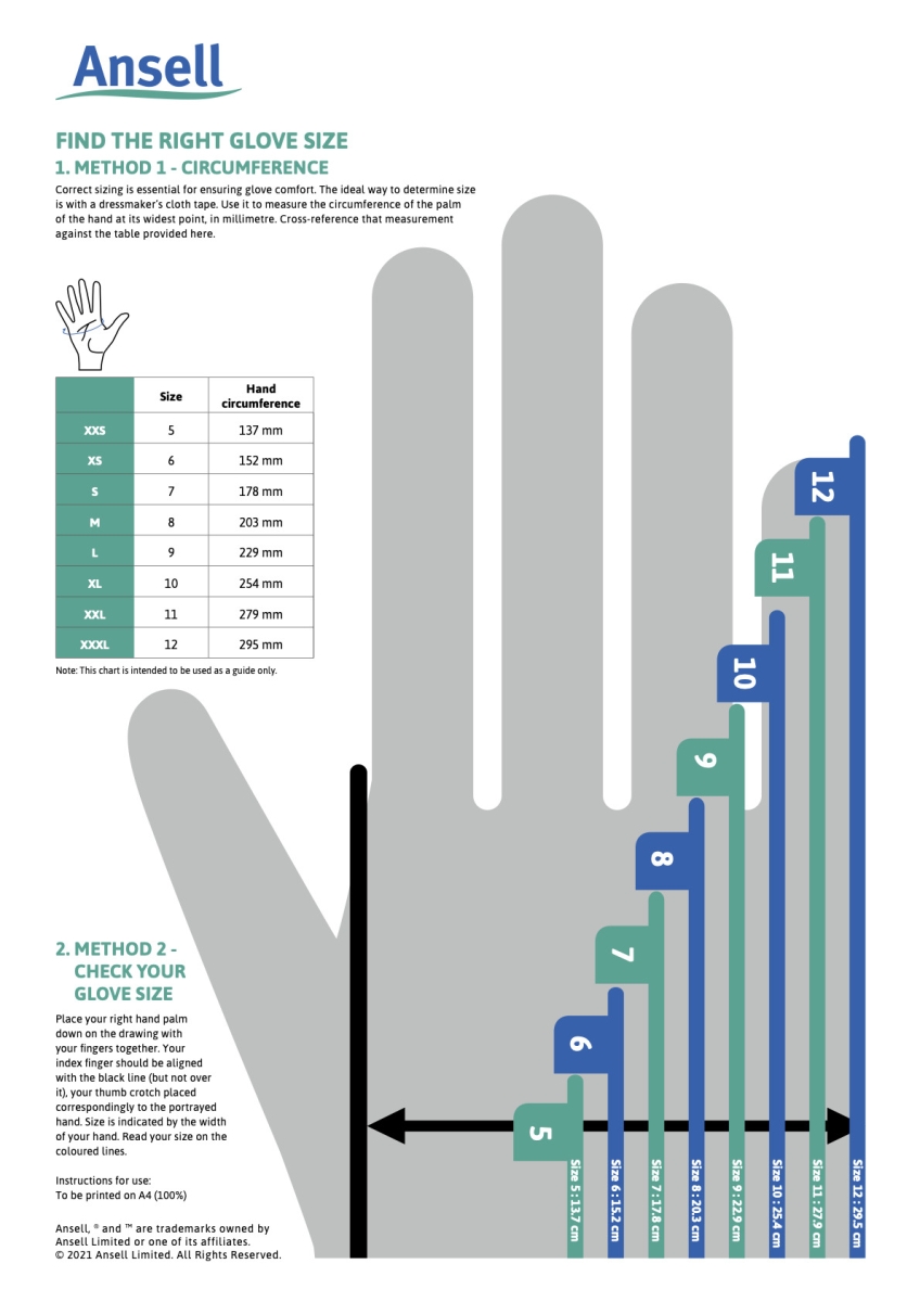 Ansell AlphaTec™ 19-024 Chemikalienschutzhandschuh 19024100, Für extreme Temperaturen und Chemikalien, Größe 10, Schwarz, 450 mm, Mit doppelt isolierendem Neoprenfutter