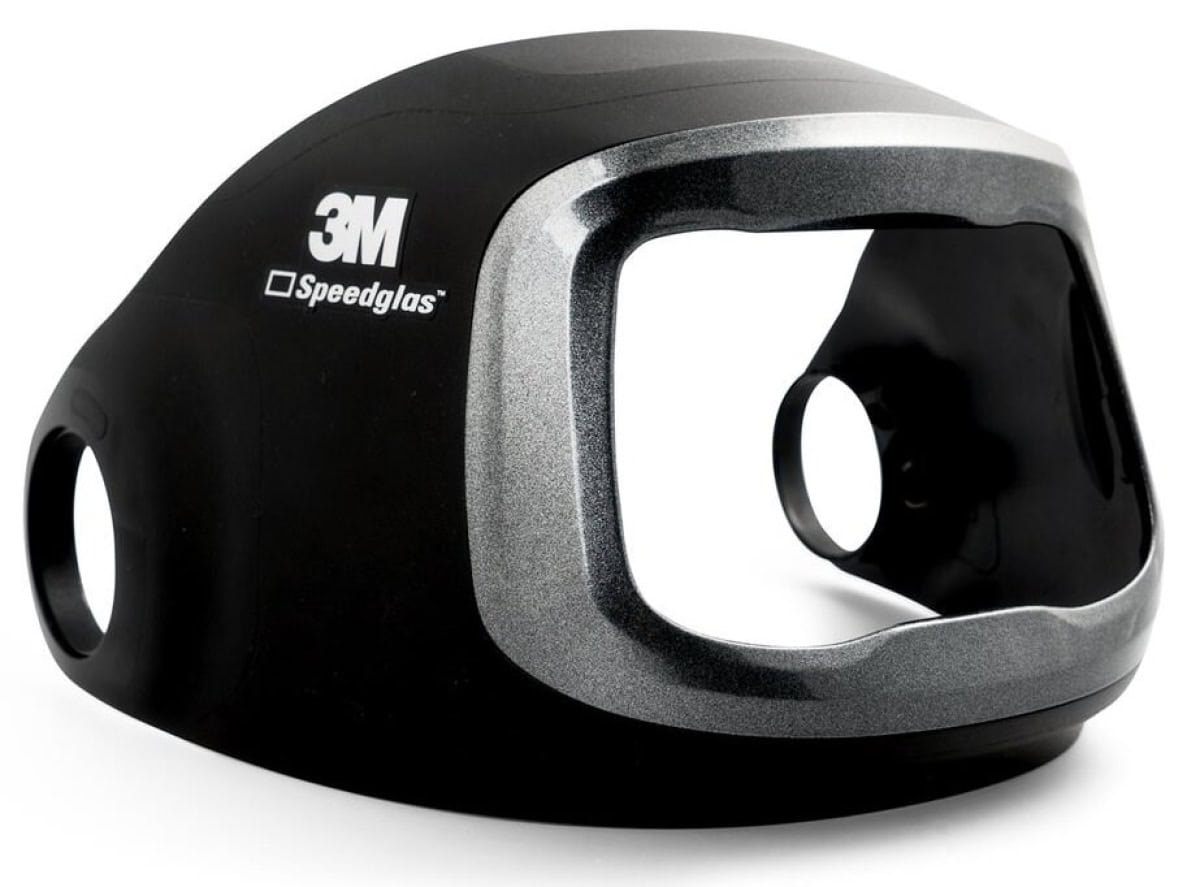 3M™ Speedglas™ H610195, Äußerer Halterahmen (hochklappbar) mit Scharniermechanismus, Drehgelenk-Ring und Visierrahmen für 3M™ Speedglas™ Hochleistungs-Schweißmaske G5-01