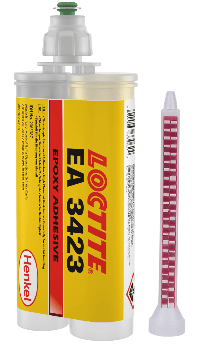 Henkel™ Loctite® EA 3423 Epoxid Strukturklebstoff, 200 ml, Grau, 1:1, Fest, 2K, 2063387, Für universelle Anwendungen