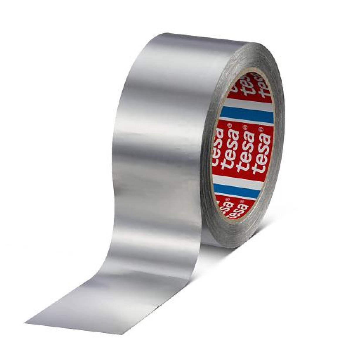 tesa® 60650, 50 mm x 50 m, 0,09 mm, Silber, Acrylat, Aluminium Klebeband