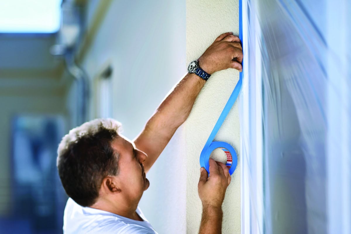 tesa® Professional 4440, 19 mm x 50 m, 0,11 mm, Blau, Präzisionkrepp Außen UV PLUS