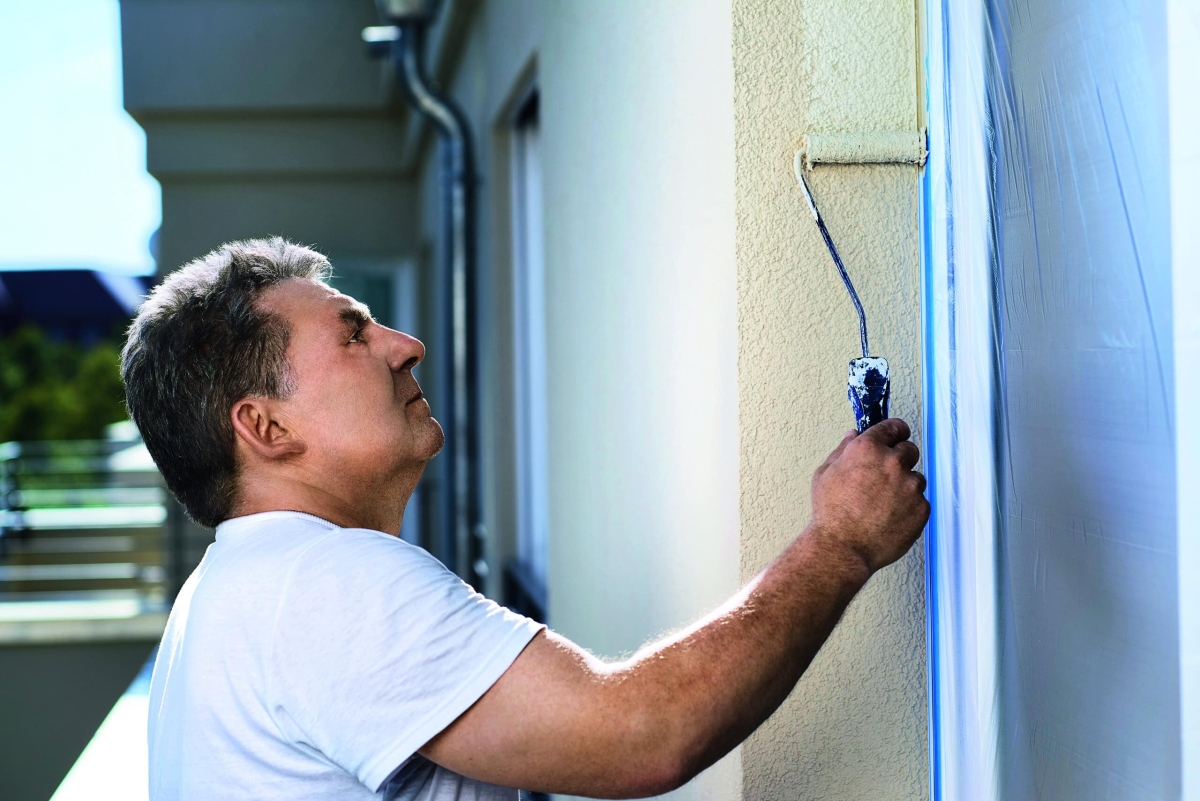 tesa® Professional 4440, 50 mm x 50 m, 0,11 mm, Blau, Präzisionskrepp Außen UV PLUS